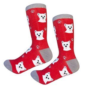 Westie - Fun Unisex Socks - Crazy Pet Lover - Novelty Socks